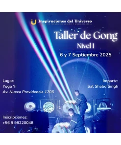 TALLER DE GONG NIVEL 1 - SAT SHABD SINGH (Septiembre 2025)
