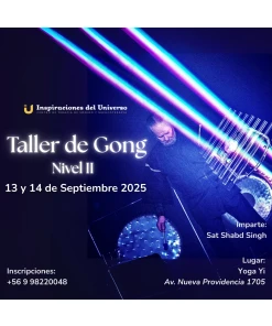TALLER DE GONG NIVEL 2 - TERAPIA DE GONG SAT SHABD SINGH (Septiembre 2025)
