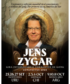 JENS ZYGAR - FORMACIÓN DE GONG 2-3-4 OCTUBRE 2026 (PAGO CON TRANSFERENCIA) PREVENTA